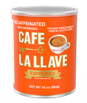Cafe La Llave Decaf Espresso Can